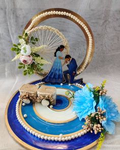 Wedding Doll Plate Decoration